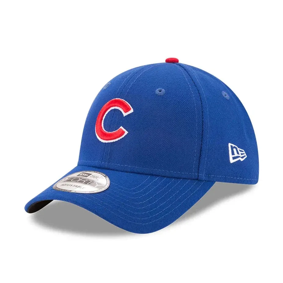 NEW ERA 9FORTY LEAGUE ESSENTIAL CHICAGO CUBS BLUE CAP 3 NEW ERA 9FORTY LEAGUE ESSENTIAL CHICAGO CUBS BLUE CAP