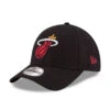 NEW ERA 9FORTY LEAGUE ESSENTIAL MIAMI HEAT BLACK CAP 1 NEW ERA 9FORTY LEAGUE ESSENTIAL MIAMI HEAT BLACK CAP -Headwear store 11405603