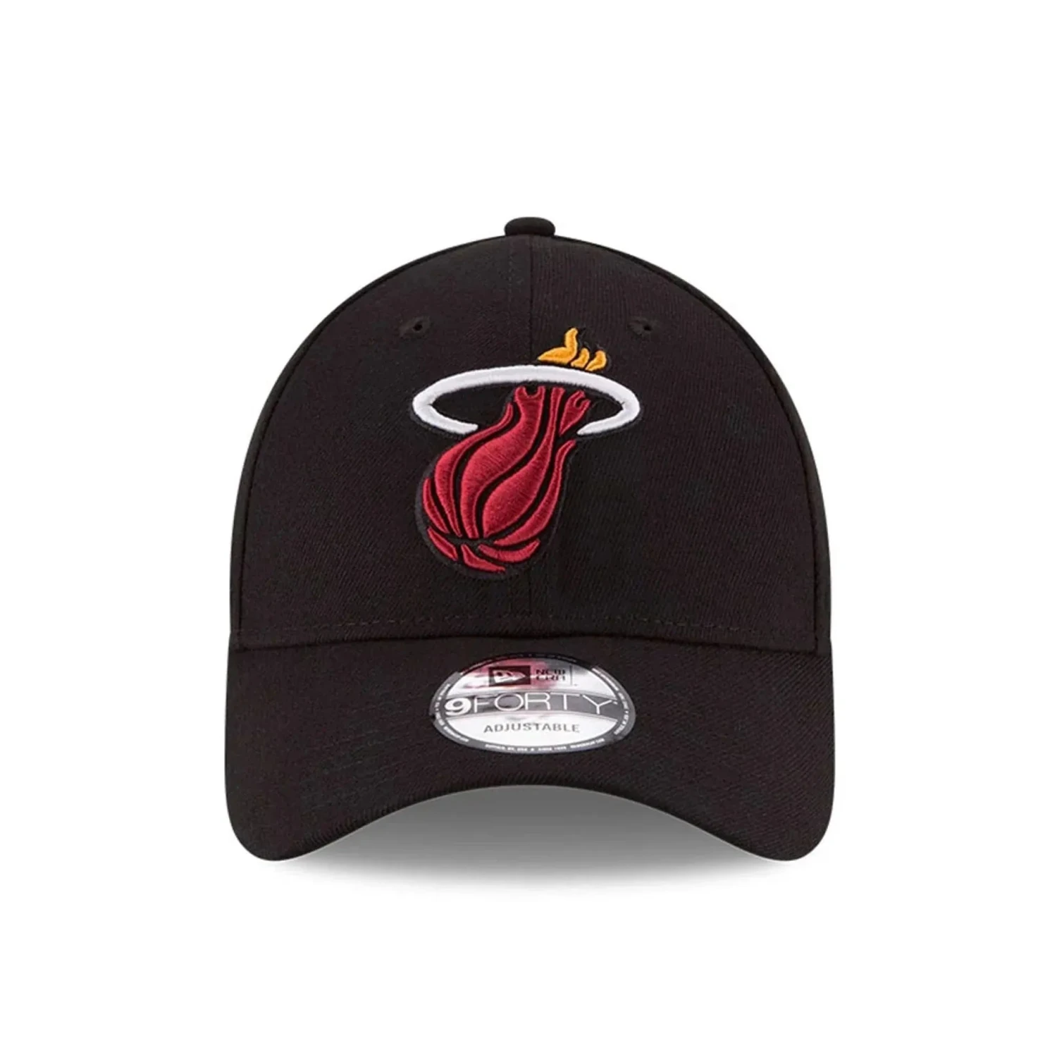 NEW ERA 9FORTY LEAGUE ESSENTIAL MIAMI HEAT BLACK CAP 5 NEW ERA 9FORTY LEAGUE ESSENTIAL MIAMI HEAT BLACK CAP - Image 3