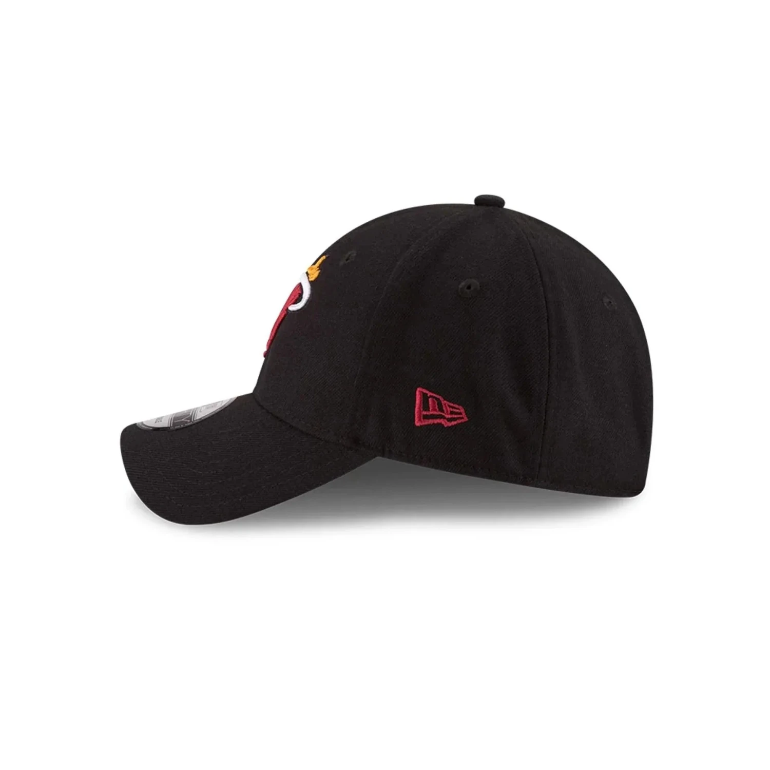 NEW ERA 9FORTY LEAGUE ESSENTIAL MIAMI HEAT BLACK CAP 7 NEW ERA 9FORTY LEAGUE ESSENTIAL MIAMI HEAT BLACK CAP - Image 5