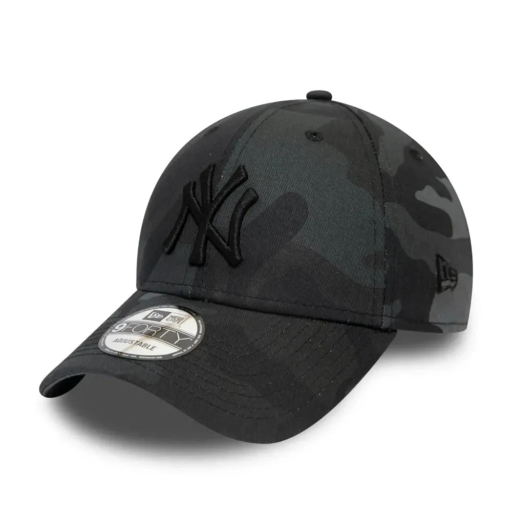 NEW ERA 9FORTY LEAGUE ESSENTIAL NEW YORK YANKEES CAMO BLACK CAP 3 NEW ERA 9FORTY LEAGUE ESSENTIAL NEW YORK YANKEES CAMO BLACK CAP