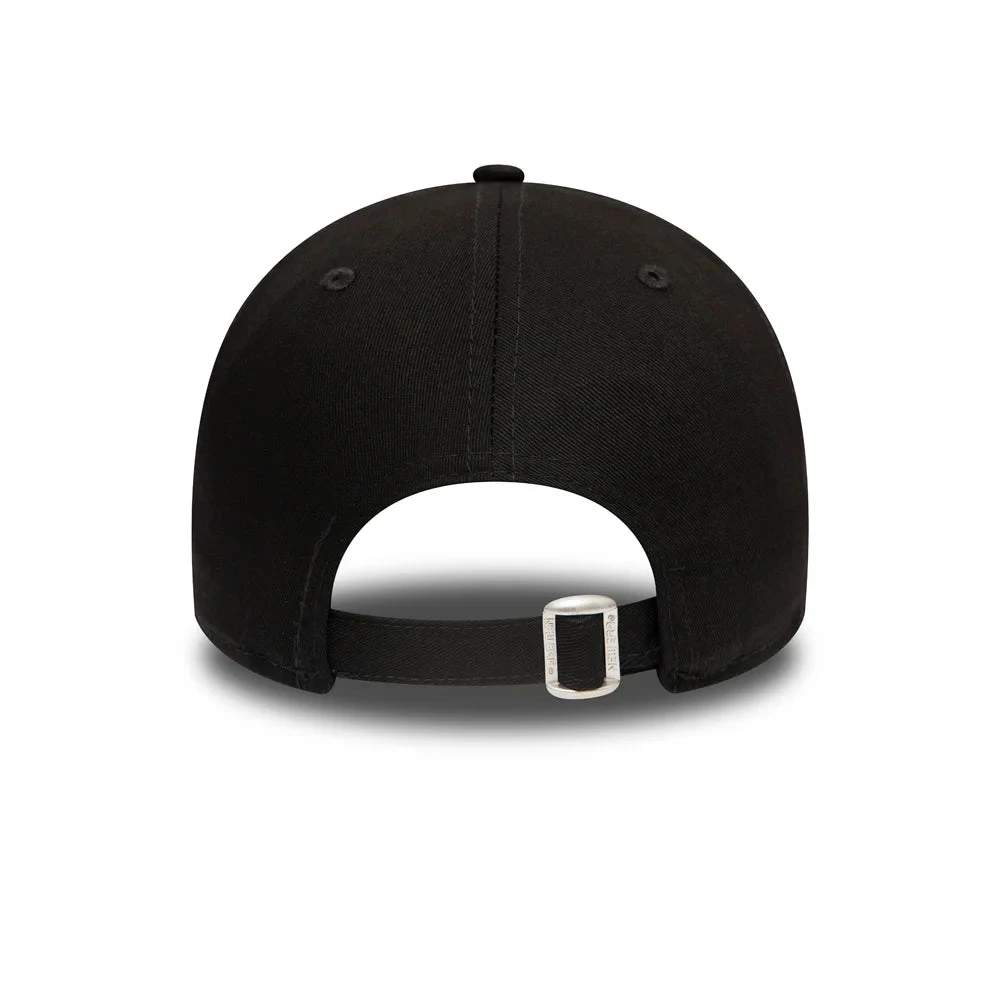 NEW ERA 9FORTY LEAGUE ESSENTIAL LOS ANGELES DODGERS BLACK CAP 4 NEW ERA 9FORTY LEAGUE ESSENTIAL LOS ANGELES DODGERS BLACK CAP - Image 2