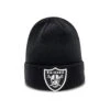 NEW ERA LAS VEGAS RAIDERS BLACK CUFF BEANIE KNIT 2 NEW ERA LAS VEGAS RAIDERS BLACK CUFF BEANIE KNIT -Headwear store 12122722