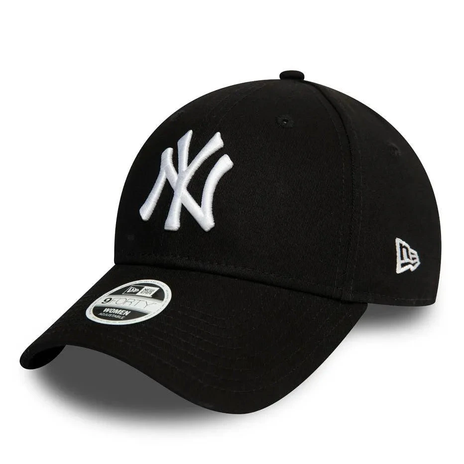 NEW ERA 9FORTY WOMEN MLB NEW YORK YANKEES BLACK / WHITE CAP 3 NEW ERA 9FORTY WOMEN MLB NEW YORK YANKEES BLACK / WHITE CAP