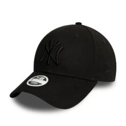 NEW ERA 9FORTY WOMEN MLB NEW YORK YANKEES BLACK / BLACK CAP