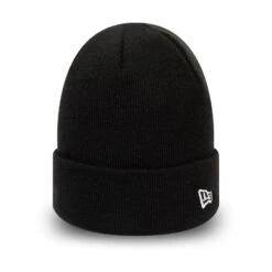 NEW ERA ESSENTIAL CUFF BLACK KNIT