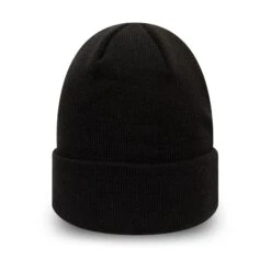 NEW ERA ESSENTIAL CUFF BLACK KNIT -Headwear store 12134752 3