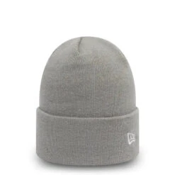 NEW ERA GREY CUFF BEANIE KNIT