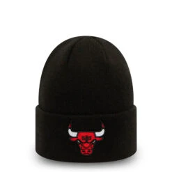 NEW ERA CHICAGO BULLS ESSENTIAL CUFF BLACK KNIT