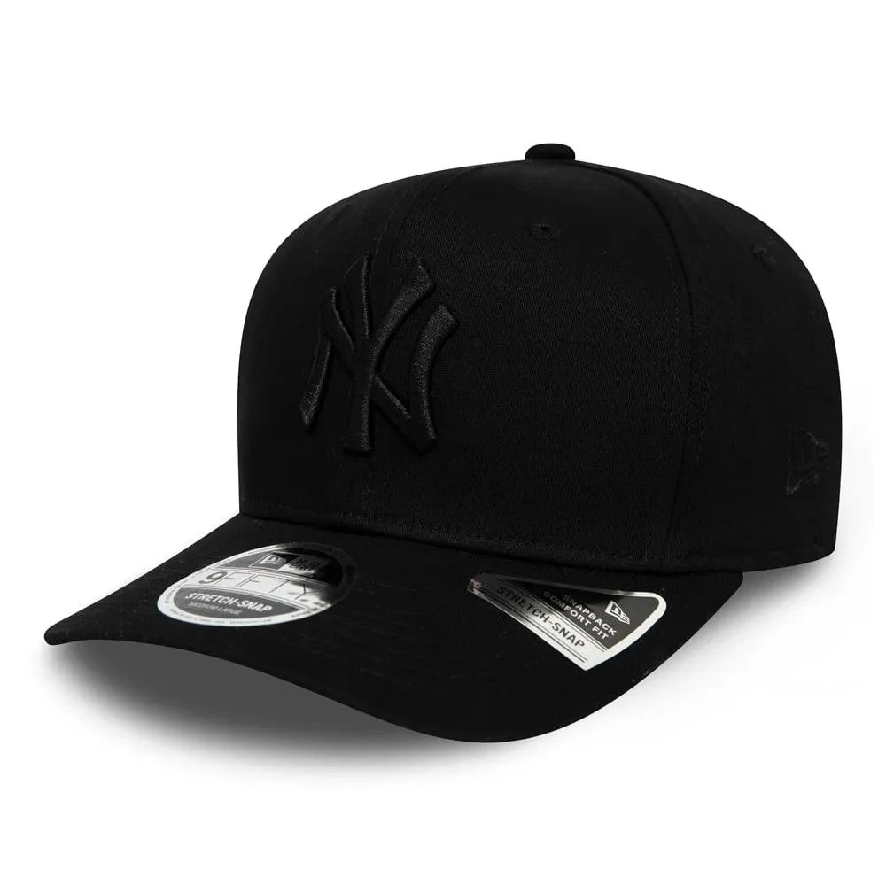 NEW ERA 9FIFTY MLB NEW YORK YANKEES BLACK STRETCH SNAP 3 NEW ERA 9FIFTY MLB NEW YORK YANKEES BLACK STRETCH SNAP