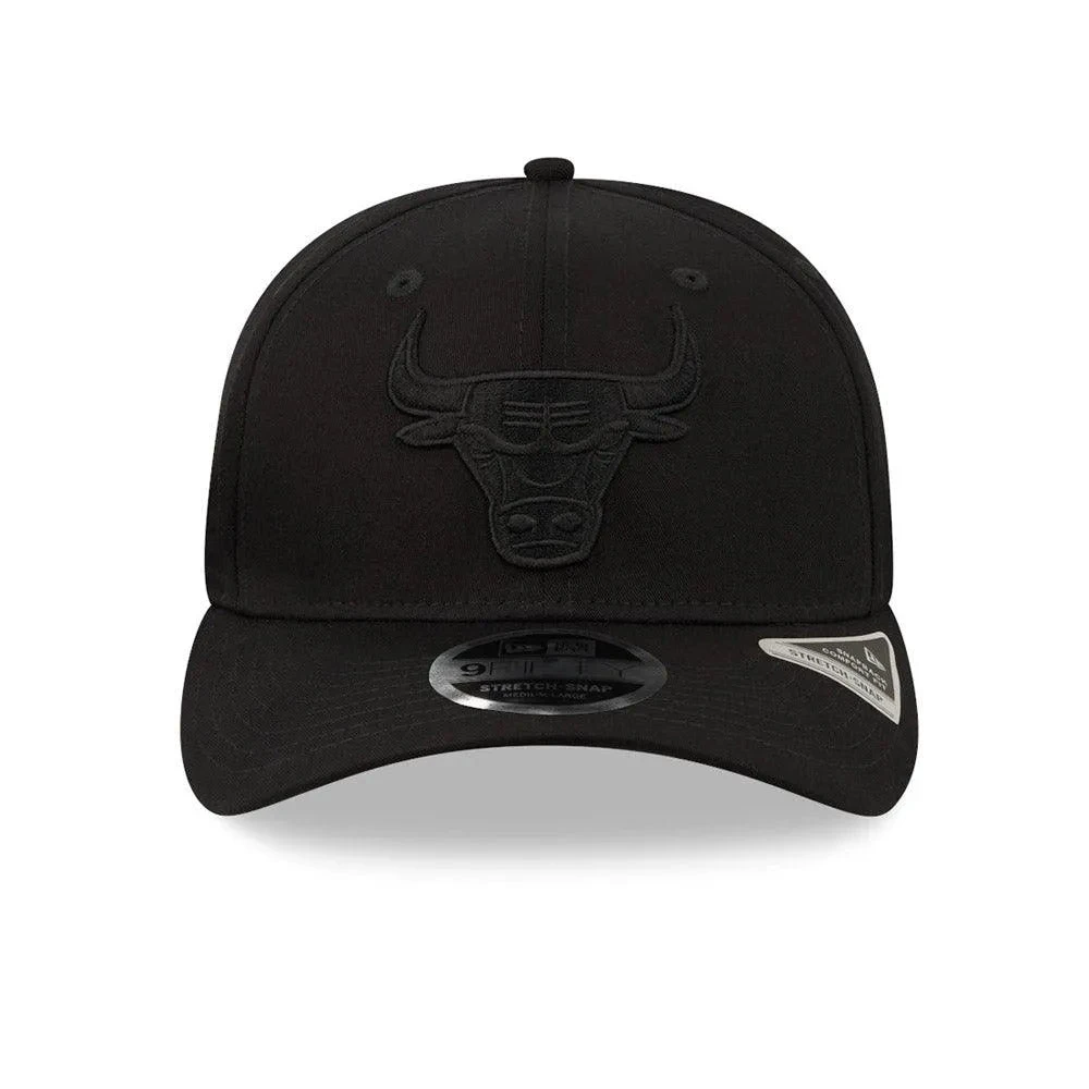 NEW ERA 9FIFTY NBA CHICAGO BULLS STRETCH SNAP BLACK/BLACK 5 NEW ERA 9FIFTY NBA CHICAGO BULLS STRETCH SNAP BLACK/BLACK - Image 3