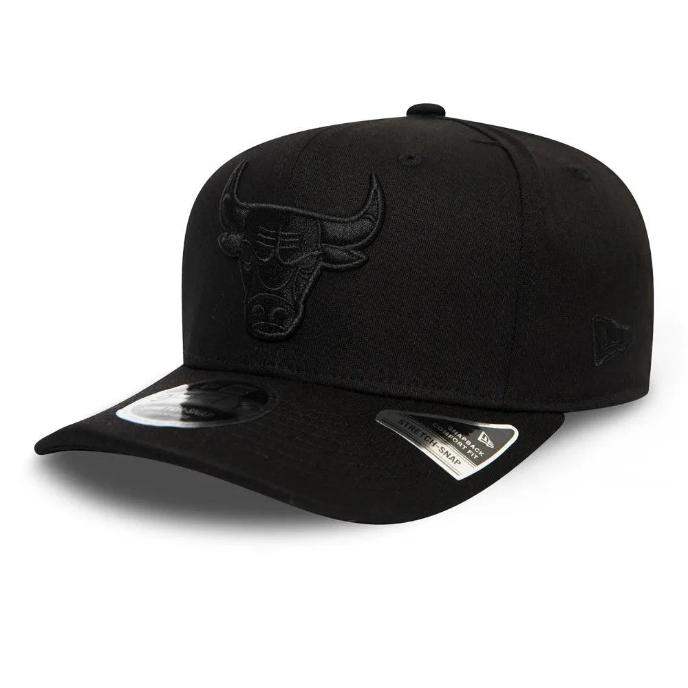 NEW ERA 9FIFTY NBA CHICAGO BULLS STRETCH SNAP BLACK/BLACK 3 NEW ERA 9FIFTY NBA CHICAGO BULLS STRETCH SNAP BLACK/BLACK