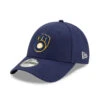 NEW ERA 9FORTY LEAGUE ESSENTIAL MILWAUKEE BREWERS NAVY CAP 1 NEW ERA 9FORTY LEAGUE ESSENTIAL MILWAUKEE BREWERS NAVY CAP -Headwear store 12344781