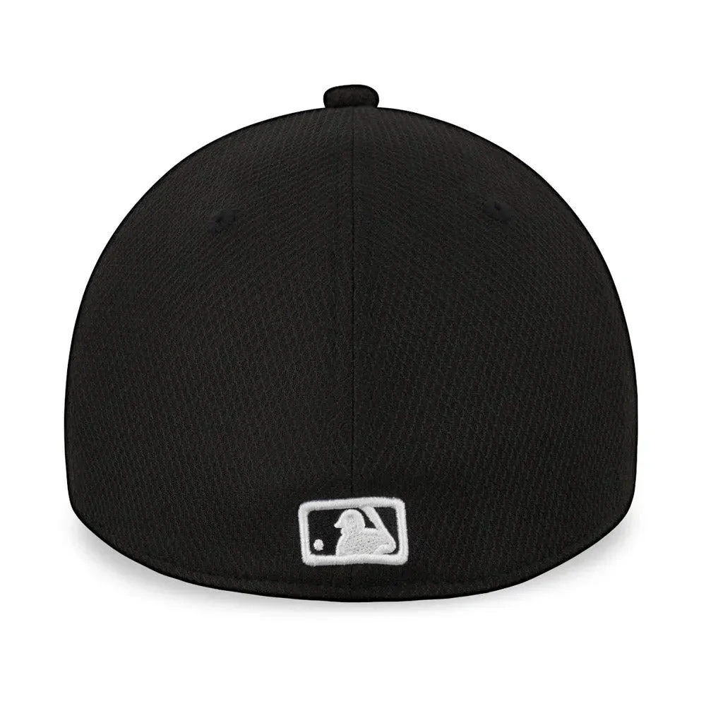 NEW ERA 39THIRTY MLB NEW YORK YANKEES DIAMOND ERA STRETCH FIT BLACK CAP 4 NEW ERA 39THIRTY MLB NEW YORK YANKEES DIAMOND ERA STRETCH FIT BLACK CAP - Image 2