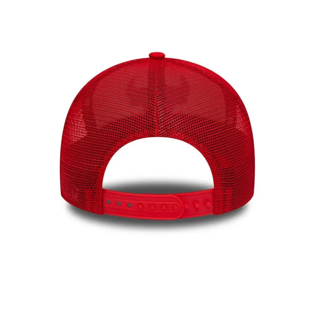 NEW ERA NBA TRUCKER CHICAGO BULLS RED / WHITE CAP 4 NEW ERA NBA TRUCKER CHICAGO BULLS RED / WHITE CAP - Image 2
