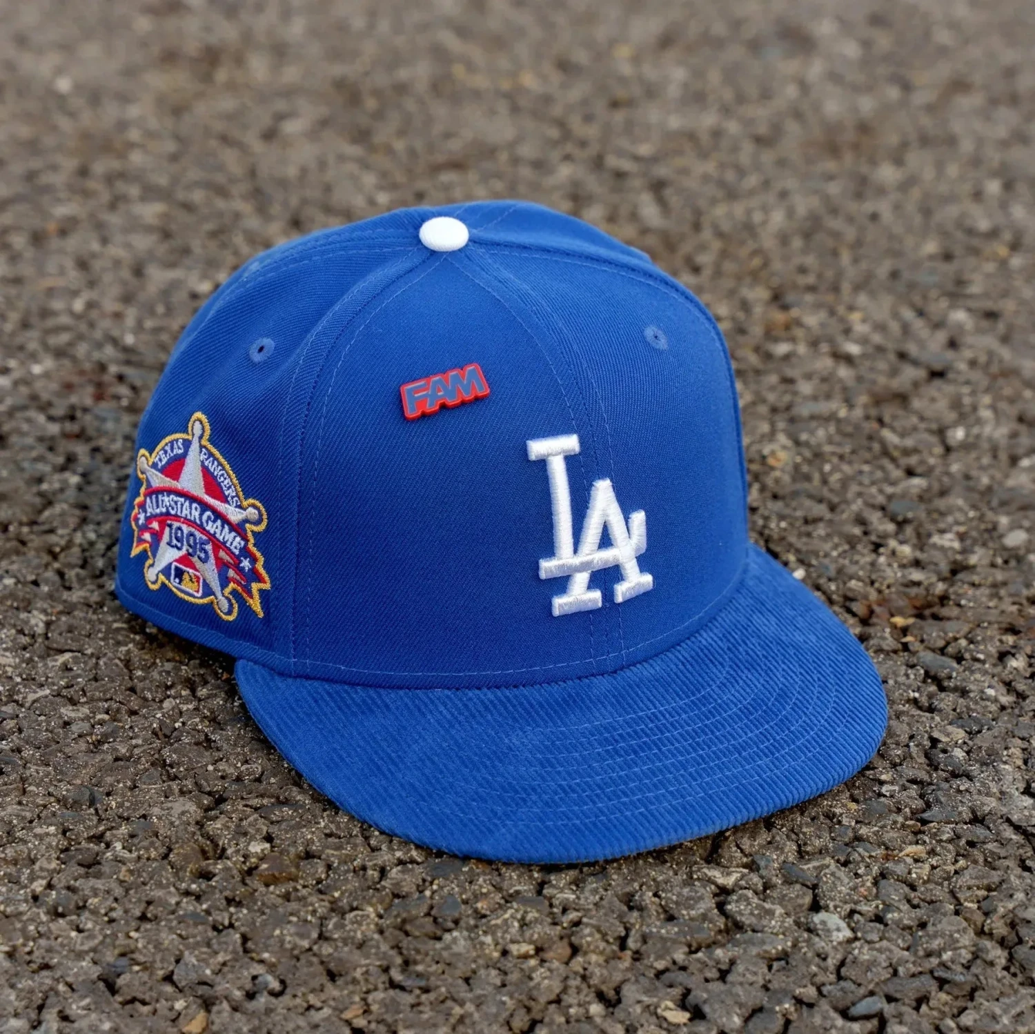 NEW ERA 59FIFTY MLB LOS ANGELES DODGERS ALL STAR GAME 1995 ROYAL BLUE / GREY UV FITTED CAP 3 NEW ERA 59FIFTY MLB LOS ANGELES DODGERS ALL STAR GAME 1995 ROYAL BLUE / GREY UV FITTED CAP