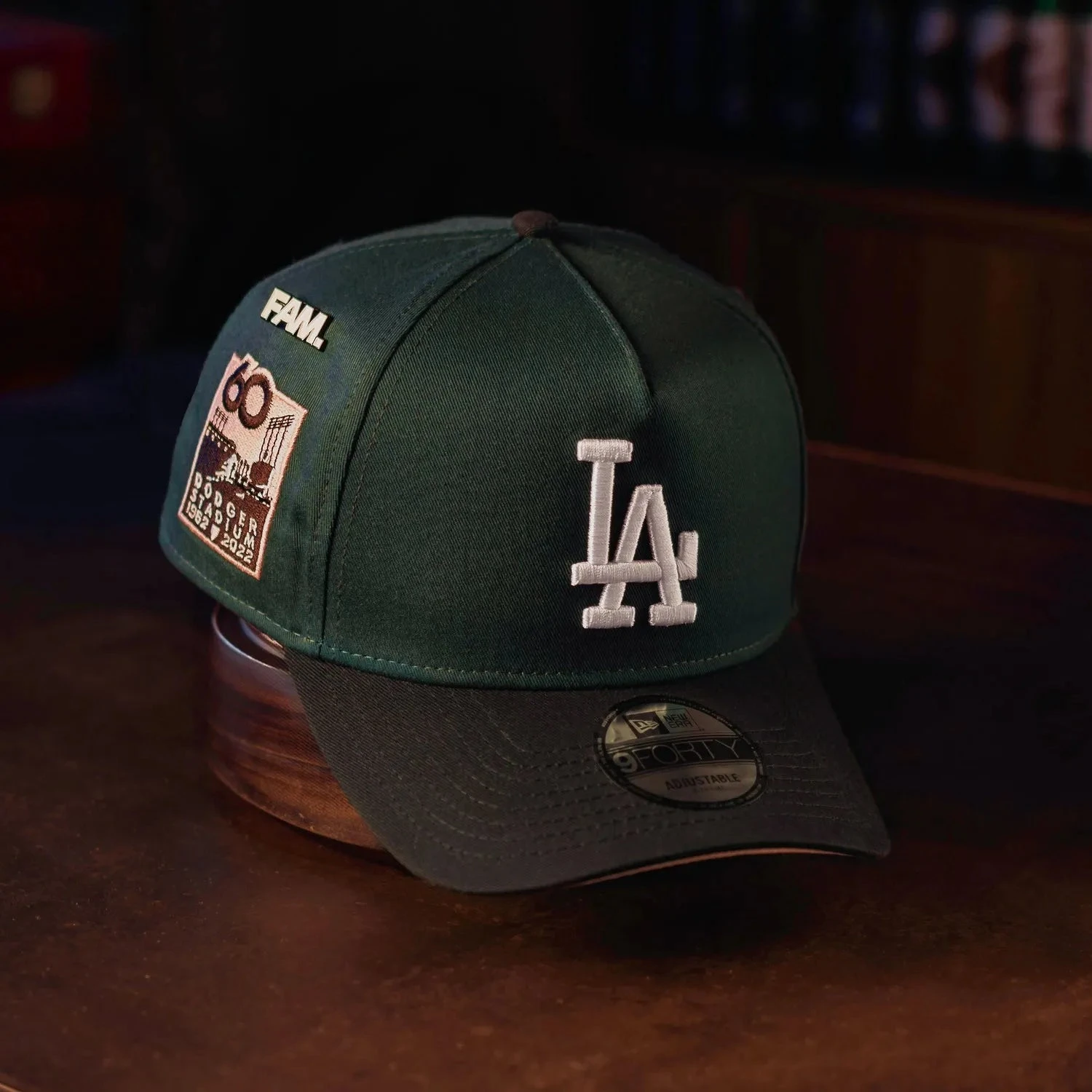 NEW ERA 9FORTY A-FRAME LOS ANGELES DODGERS 60TH ANNIVERSARY TWO TONE / PINK UV SNAPBACK CAP 3 NEW ERA 9FORTY A-FRAME LOS ANGELES DODGERS 60TH ANNIVERSARY TWO TONE / PINK UV SNAPBACK CAP