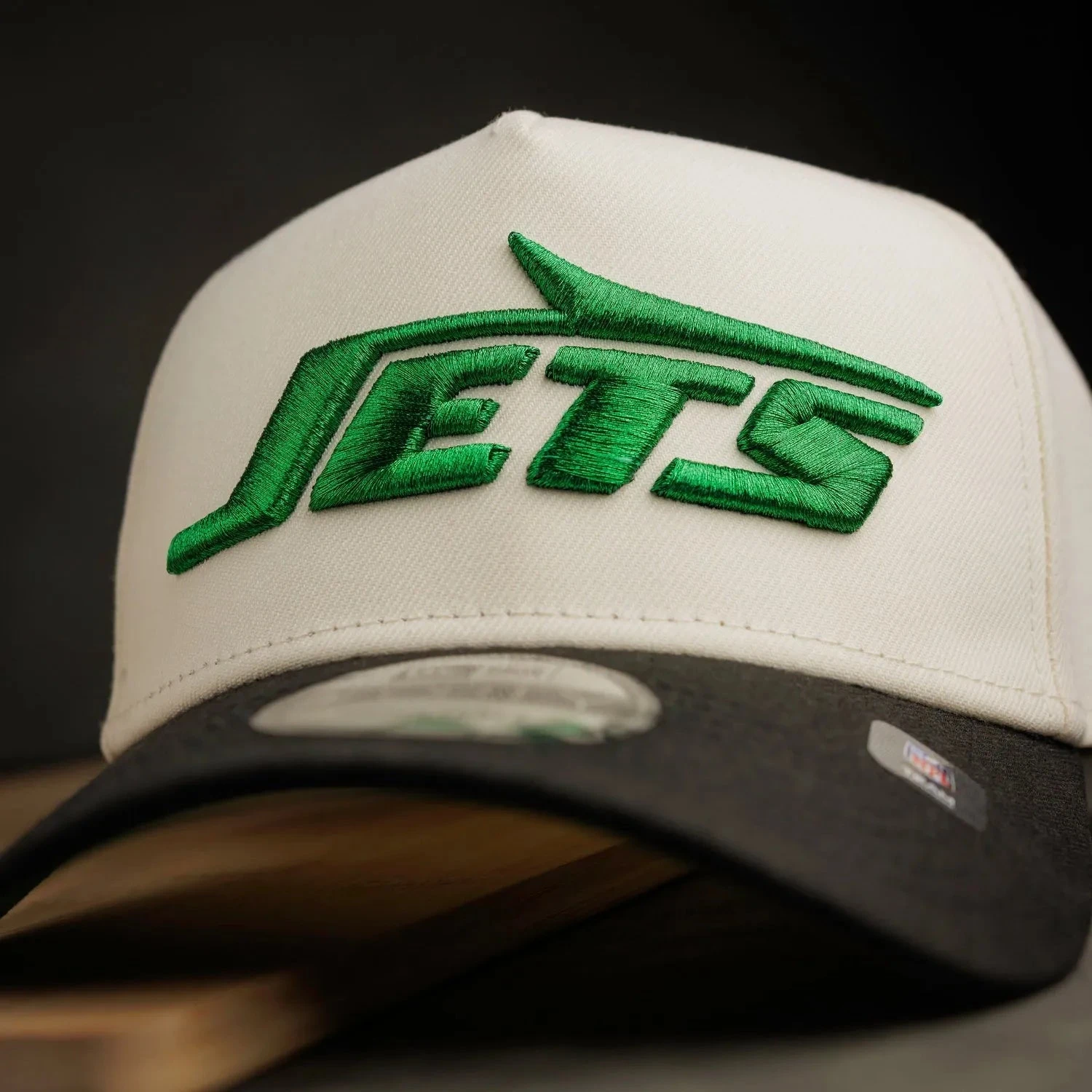 NEW ERA 9FORTY A-FRAME NFL NEW YORK JETS 50 SEASONS TWO TONE / KELLY GREEN UV CAP 4 NEW ERA 9FORTY A-FRAME NFL NEW YORK JETS 50 SEASONS TWO TONE / KELLY GREEN UV CAP - Image 2