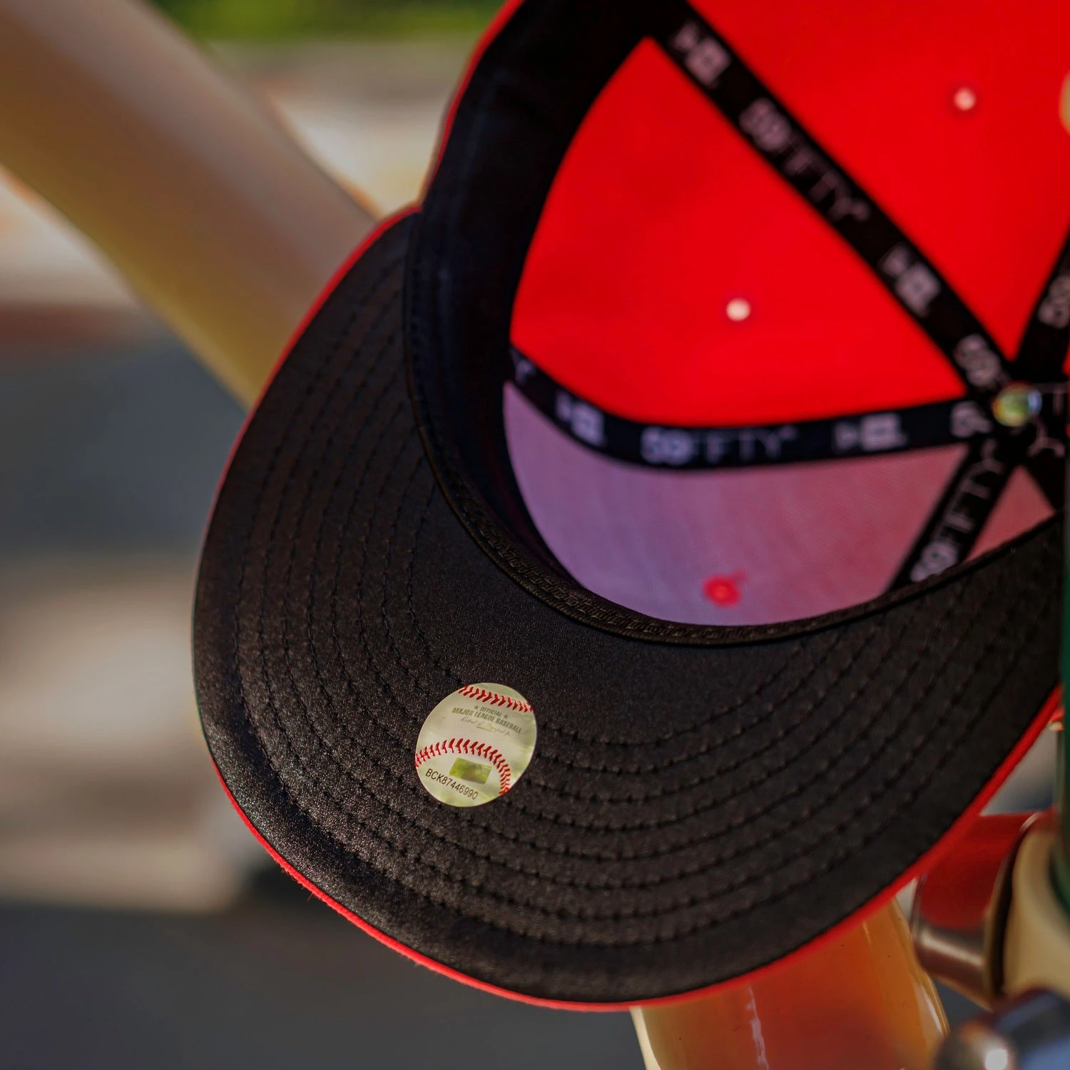 NEW YORK YANKEES MLB HOT LAVA BLACK UV / NEW ERA 59FIFTY FITTED CAP 6 NEW YORK YANKEES MLB HOT LAVA BLACK UV / NEW ERA 59FIFTY FITTED CAP - Image 4