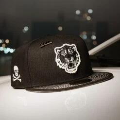DETROIT TIGERS MLB BLACK GRAY UV / NEW ERA 59FIFTY FITTED CAP
