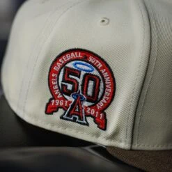 SUGAR SKULL ANAHEIM ANGELS MLB CHROME WHITE BLUE UV / NEW ERA 59FIFTY FITTED CAP -Headwear store 20250525 IMG 3776 Editcopy