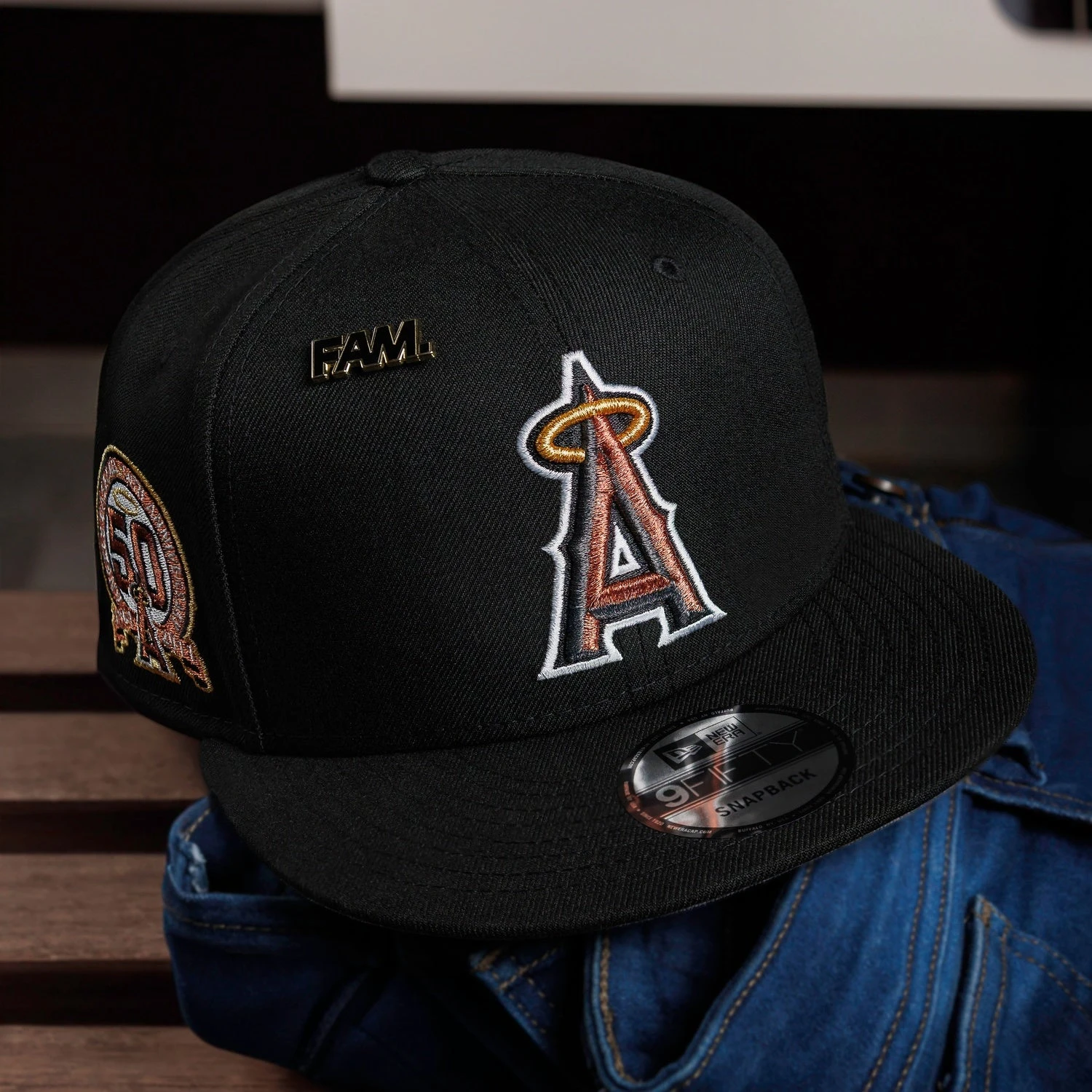 ANAHEIM ANGELS MLB BLACK GRAY UV / NEW ERA 9FIFTY 3 ANAHEIM ANGELS MLB BLACK GRAY UV / NEW ERA 9FIFTY