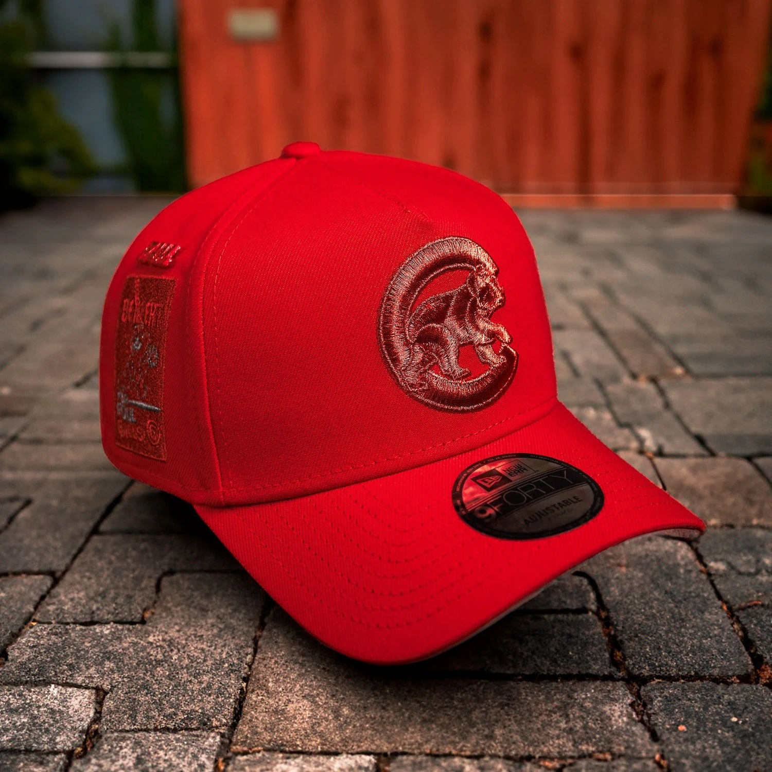 CHICAGO CUBS MLB RED GRAY UV / NEW ERA 9FORTY A-FRAME 3 CHICAGO CUBS MLB RED GRAY UV / NEW ERA 9FORTY A-FRAME