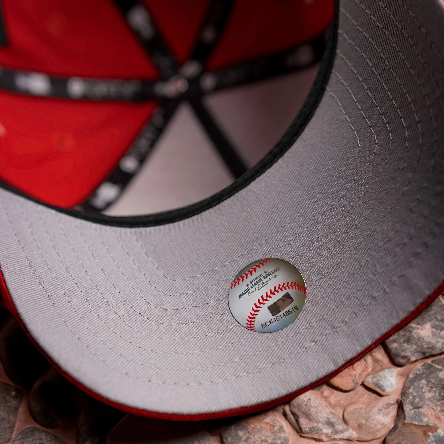 CHICAGO CUBS MLB RED GRAY UV / NEW ERA 9FORTY A-FRAME 5 CHICAGO CUBS MLB RED GRAY UV / NEW ERA 9FORTY A-FRAME - Image 3