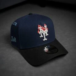 NEW YORK METS MLB OCEANSIDE BLUE SKYBLUE UV / NEW ERA 9FORTY A-FRAME