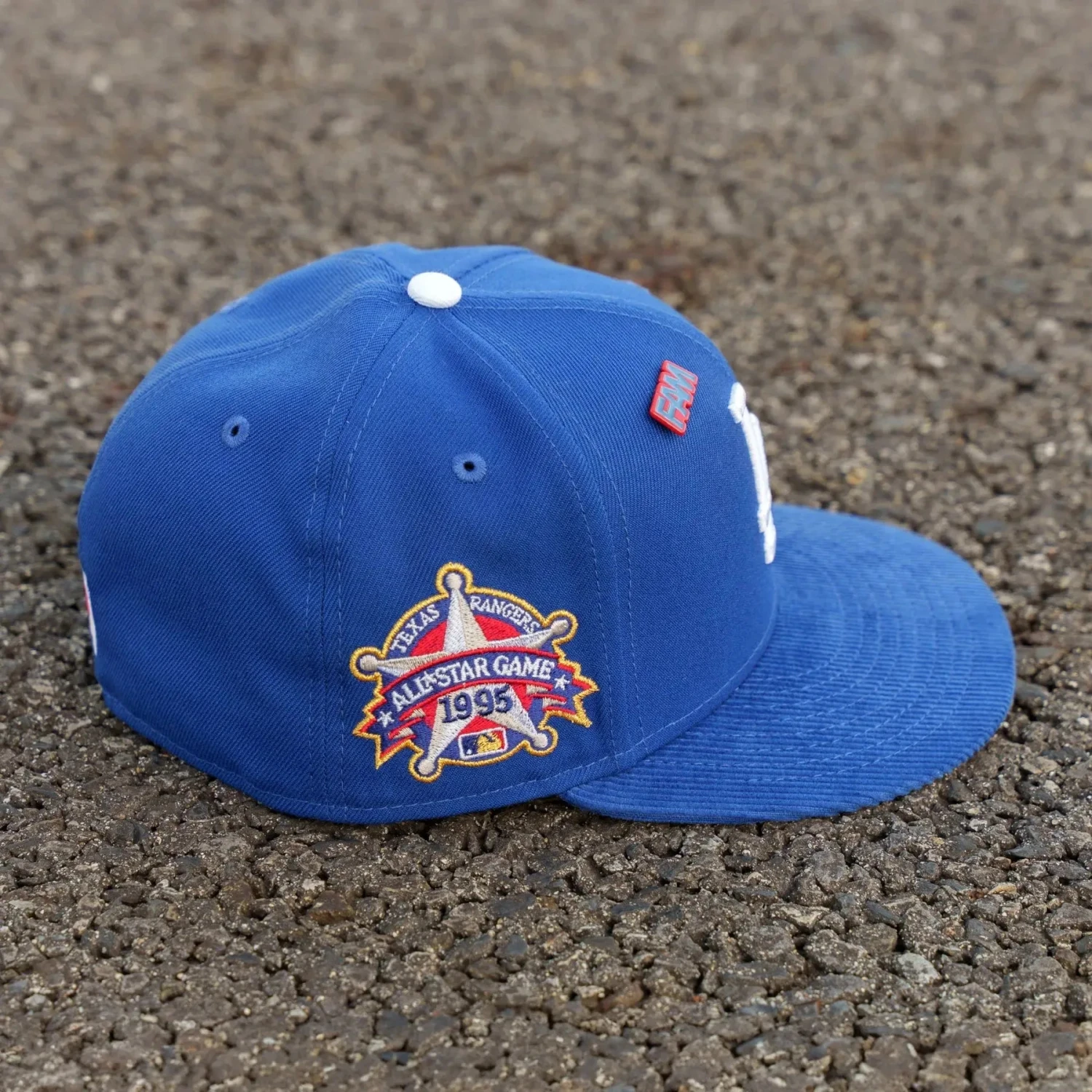 NEW ERA 59FIFTY MLB LOS ANGELES DODGERS ALL STAR GAME 1995 ROYAL BLUE / GREY UV FITTED CAP 7 NEW ERA 59FIFTY MLB LOS ANGELES DODGERS ALL STAR GAME 1995 ROYAL BLUE / GREY UV FITTED CAP - Image 5
