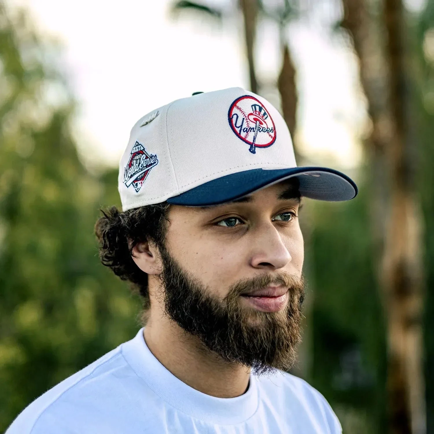 NEW ERA 9FORTY A-FRAME MLB NEW YORK YANKEES WORLD SERIES 1996 TWO TONE / GREY UV SNAPBACK 4 NEW ERA 9FORTY A-FRAME MLB NEW YORK YANKEES WORLD SERIES 1996 TWO TONE / GREY UV SNAPBACK - Image 2