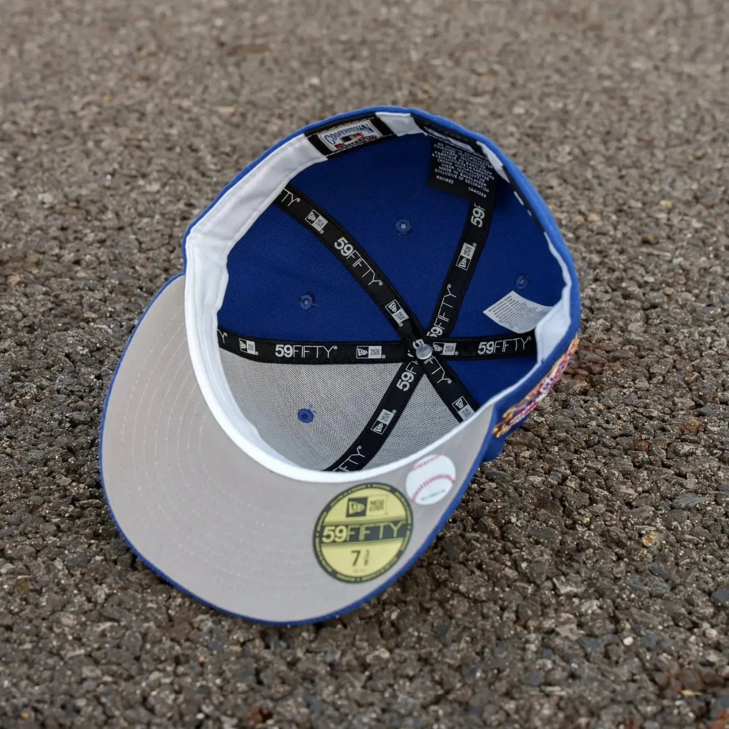 NEW ERA 59FIFTY MLB LOS ANGELES DODGERS ALL STAR GAME 1995 ROYAL BLUE / GREY UV FITTED CAP 9 NEW ERA 59FIFTY MLB LOS ANGELES DODGERS ALL STAR GAME 1995 ROYAL BLUE / GREY UV FITTED CAP - Image 7