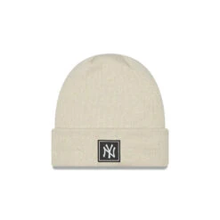 NEW ERA NEW YORK YANKEES BEANIE STONE KNIT