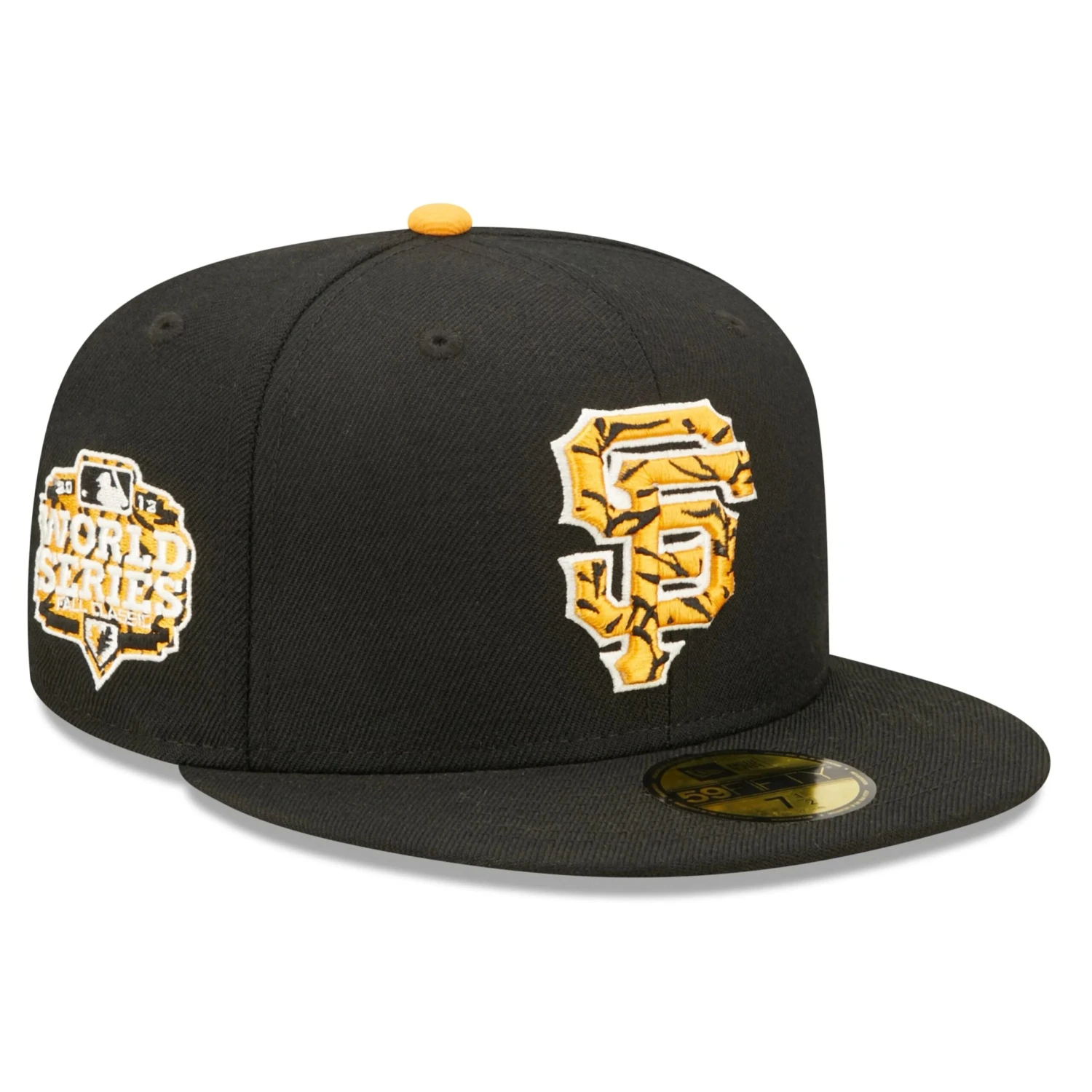 NEW ERA 59FIFTY WORLD SERIES 2012 MLB SAN FRANCISCO GIANTS TIGERFILL FITTED CAP 3 NEW ERA 59FIFTY WORLD SERIES 2012 MLB SAN FRANCISCO GIANTS TIGERFILL FITTED CAP