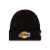 NEW ERA LOS ANGELES LAKERS ESSENTIAL CUFF BLACK KNIT 2 NEW ERA LOS ANGELES LAKERS ESSENTIAL CUFF BLACK KNIT -Headwear store 60348856 1
