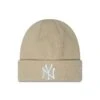 NEW ERA NEW YORK YANKEES ESSENTIAL CUFF BEIGE KNIT 1 NEW ERA NEW YORK YANKEES ESSENTIAL CUFF BEIGE KNIT -Headwear store 60348860 1