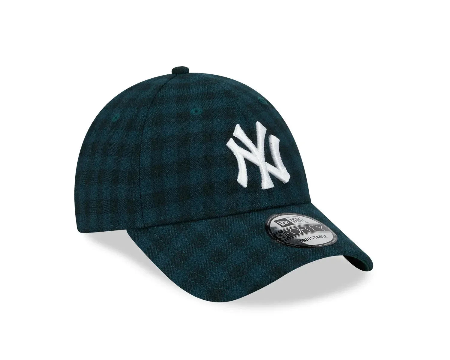 NEW ERA 9FORTY MLB NEW YORK YANKEES FLANNEL DARK GREEN CAP 6 NEW ERA 9FORTY MLB NEW YORK YANKEES FLANNEL DARK GREEN CAP - Image 4