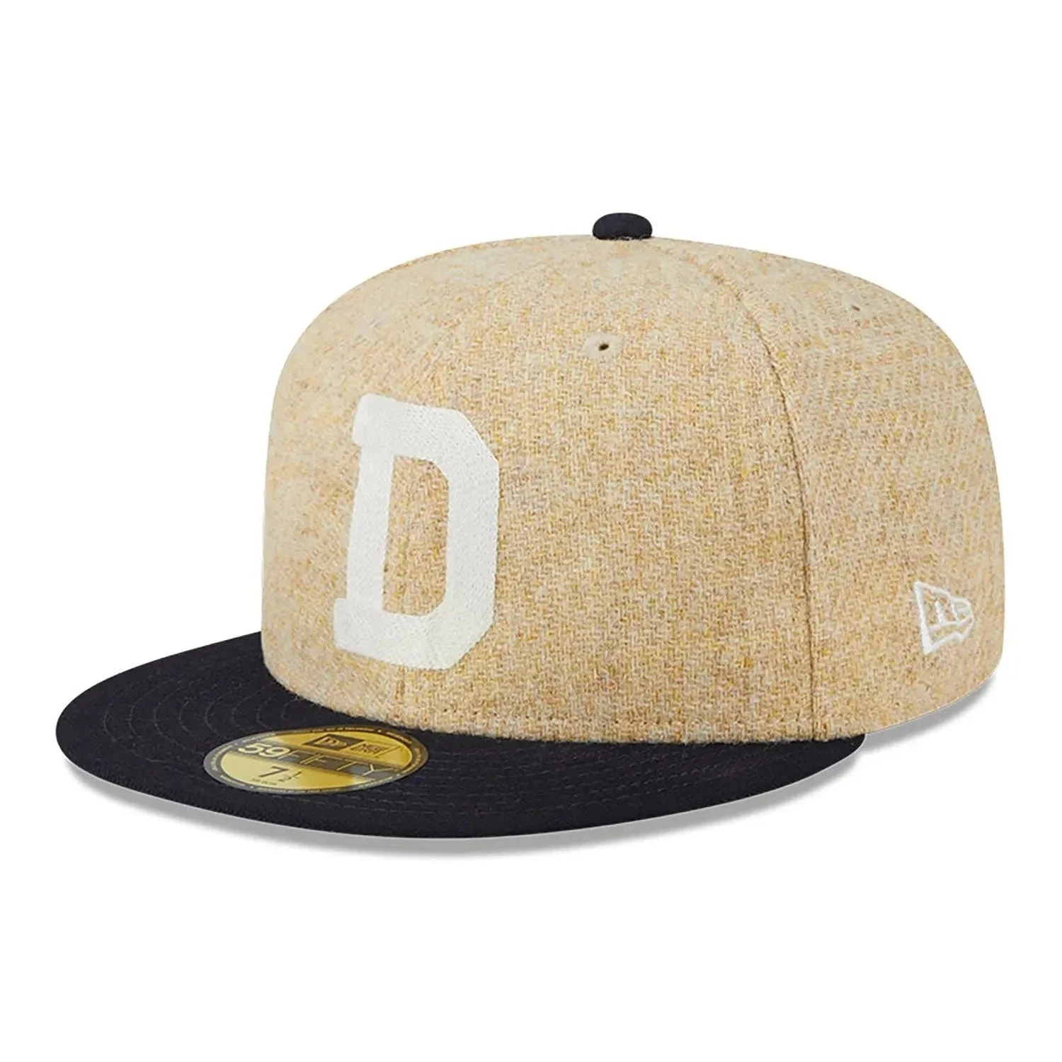 NEW ERA 59FIFTY MLB DETROIT TIGERS HARRIS TWEED TWO TONE / GREY UV FITTED CAP 6 NEW ERA 59FIFTY MLB DETROIT TIGERS HARRIS TWEED TWO TONE / GREY UV FITTED CAP - Image 4