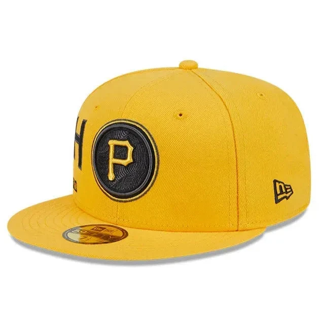 NEW ERA 59FIFTY MLB PITTSBURGH PIRATES CITYCON YELLOW / GREY UV FITTED CAP 7 NEW ERA 59FIFTY MLB PITTSBURGH PIRATES CITYCON YELLOW / GREY UV FITTED CAP - Image 5