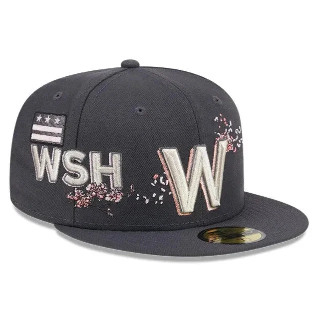 NEW ERA 59FIFTY MLB WASHINGTON NATIONALS CITYCON GRAPHITE GREY / GREY UV FITTED CAP 3 NEW ERA 59FIFTY MLB WASHINGTON NATIONALS CITYCON GRAPHITE GREY / GREY UV FITTED CAP