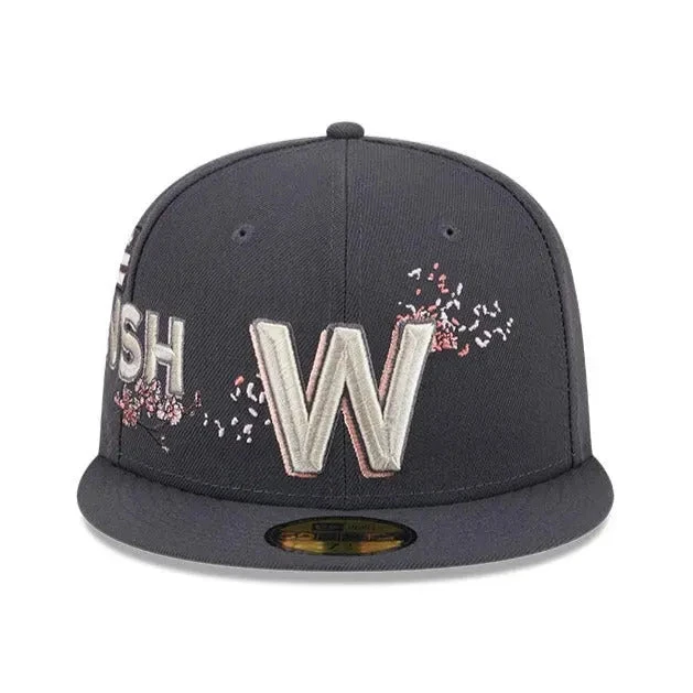 NEW ERA 59FIFTY MLB WASHINGTON NATIONALS CITYCON GRAPHITE GREY / GREY UV FITTED CAP 6 NEW ERA 59FIFTY MLB WASHINGTON NATIONALS CITYCON GRAPHITE GREY / GREY UV FITTED CAP - Image 4