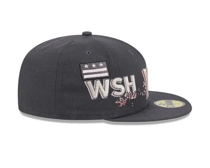 NEW ERA 59FIFTY MLB WASHINGTON NATIONALS CITYCON GRAPHITE GREY / GREY UV FITTED CAP 5 NEW ERA 59FIFTY MLB WASHINGTON NATIONALS CITYCON GRAPHITE GREY / GREY UV FITTED CAP - Image 3