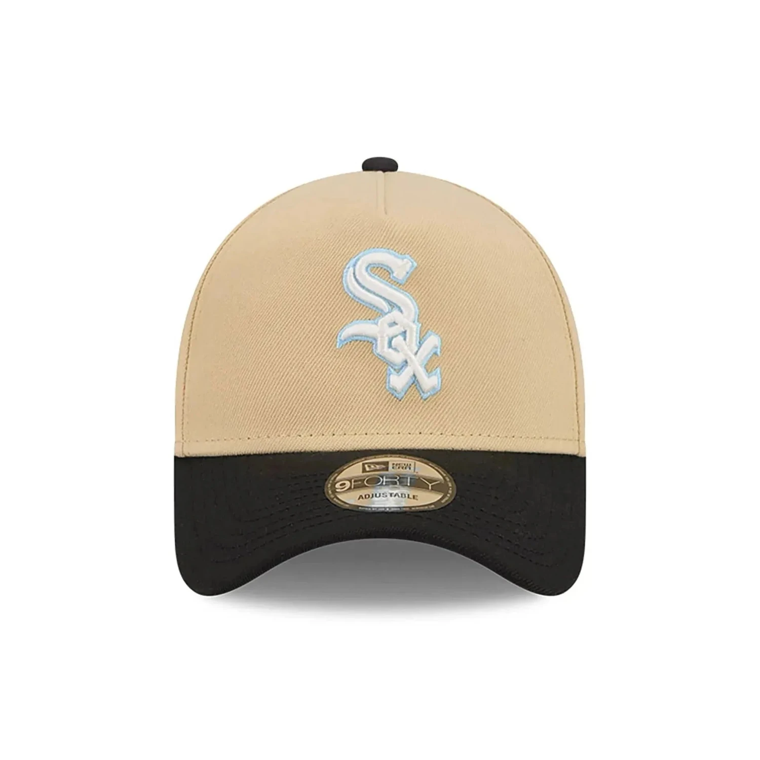 NEW ERA 9FORTY A-FRAME MLB CHICAGO WHITE SOX TWO TONE / BLACK UV SNAPBACK CAP 8 NEW ERA 9FORTY A-FRAME MLB CHICAGO WHITE SOX TWO TONE / BLACK UV SNAPBACK CAP - Image 6
