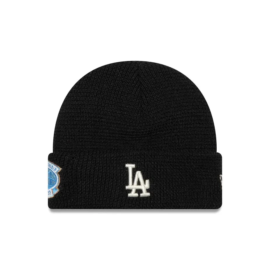 NEW ERA MLB LOS ANGELES DODGERS BLACK CUFF BEANIE KNIT 3 NEW ERA MLB LOS ANGELES DODGERS BLACK CUFF BEANIE KNIT