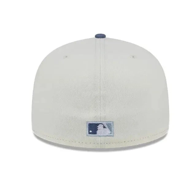 NEW ERA 59FIFTY MLB FLORIDA MARLINS WAVY CHAINSTITCH TWO TONE / GREY UV FITTED CAP 4 NEW ERA 59FIFTY MLB FLORIDA MARLINS WAVY CHAINSTITCH TWO TONE / GREY UV FITTED CAP - Image 2