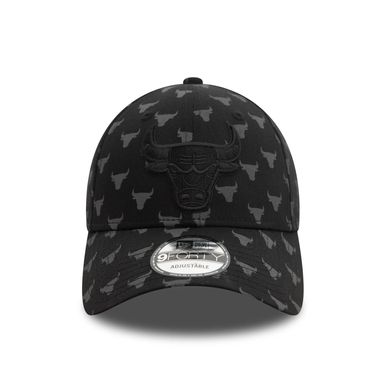 CHICAGO BULLS NBA BLACK MONOGRAM / NEW ERA 9FORTY 4 CHICAGO BULLS NBA BLACK MONOGRAM / NEW ERA 9FORTY - Image 2