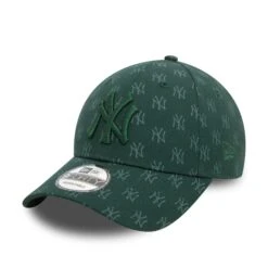 NEW YORK YANKEES MLB GREEN MONOGRAM / NEW ERA 9FORTY