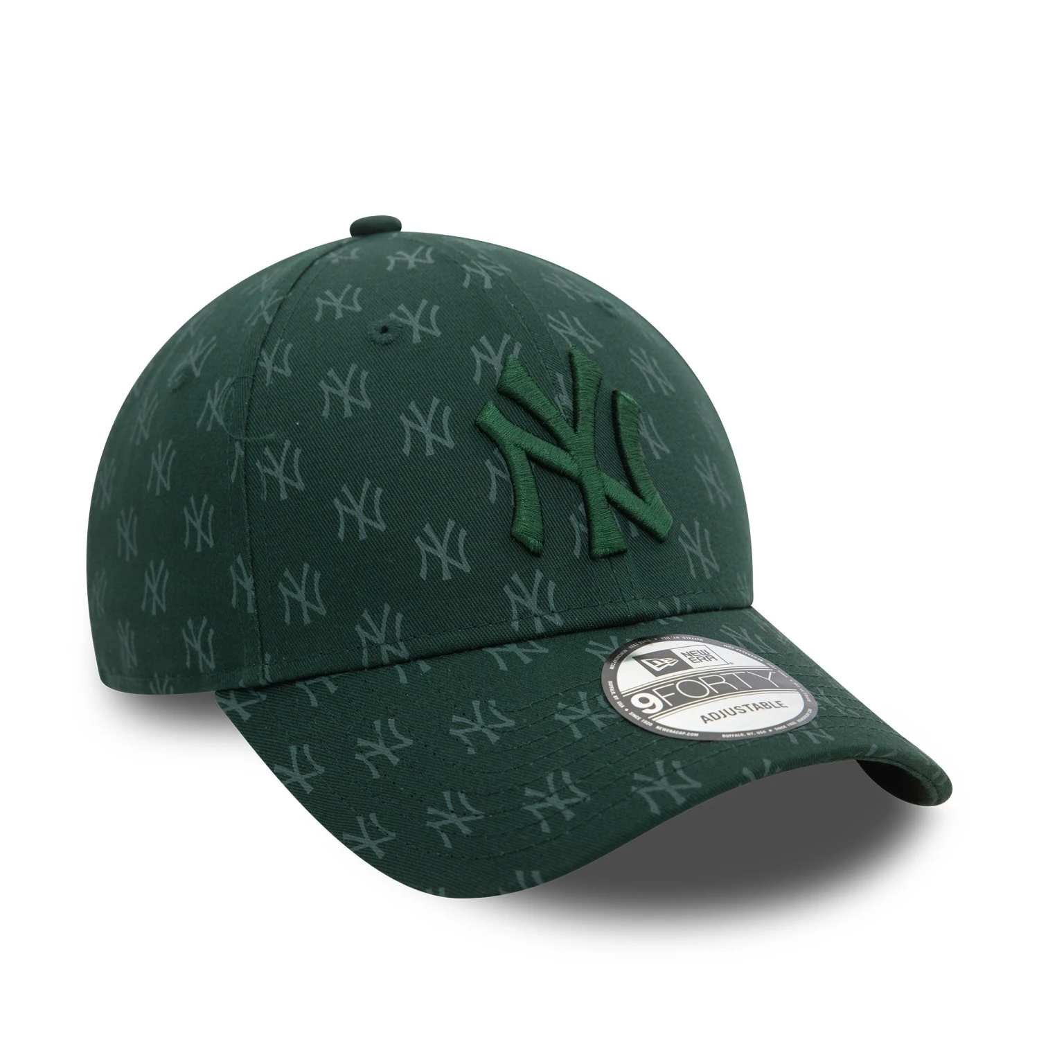 NEW YORK YANKEES MLB GREEN MONOGRAM / NEW ERA 9FORTY 5 NEW YORK YANKEES MLB GREEN MONOGRAM / NEW ERA 9FORTY - Image 3