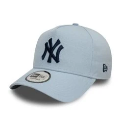 NEW ERA 9FORTY A-FRAME MLB NEW YORK YANKEES SKY BLUE SNAPBACK CAP