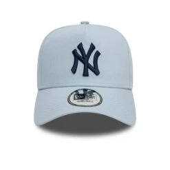 NEW ERA 9FORTY A-FRAME MLB NEW YORK YANKEES SKY BLUE SNAPBACK CAP -Headwear store 60595175 1